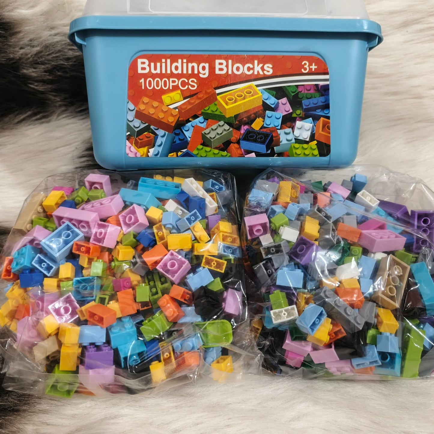 1000-Piece Classic Building Bricks Set Toy