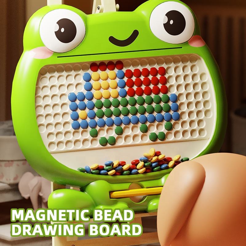 Magnetic Frog Drawing Board – Montessori Toy for Kids