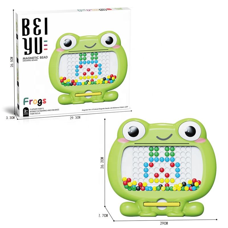 Magnetic Frog Drawing Board – Montessori Toy for Kids