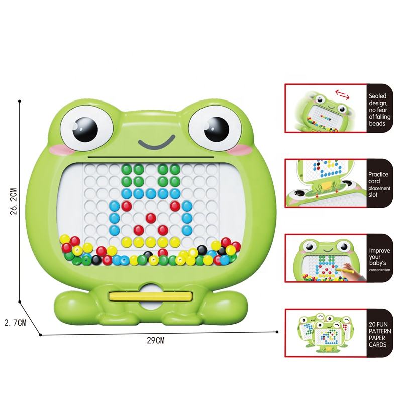 Magnetic Frog Drawing Board – Montessori Toy for Kids