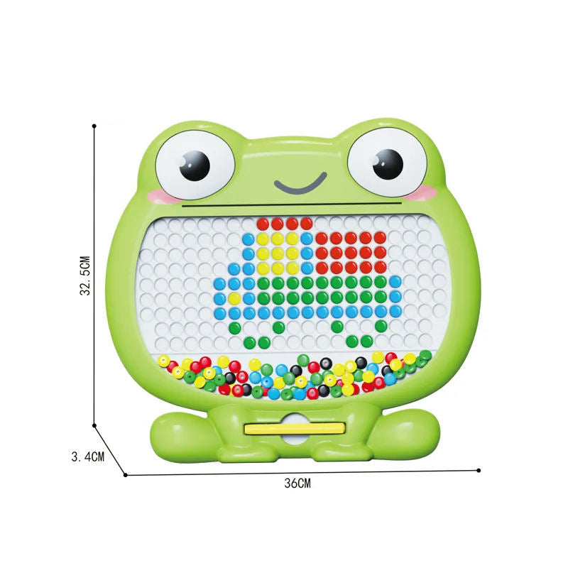 Magnetic Frog Drawing Board – Montessori Toy for Kids