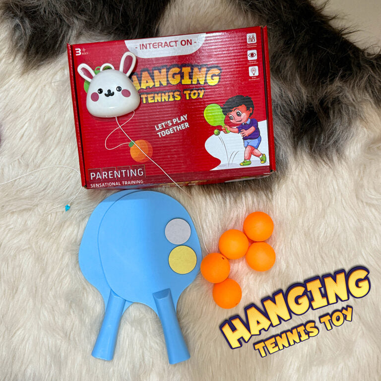 Indoor Hanging Tennis Toy With Rackets
