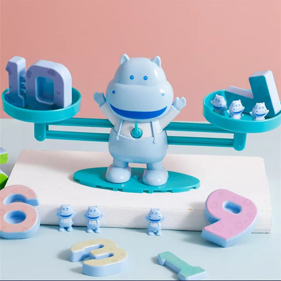 Hippo Balance Scale Math Toys for Children
