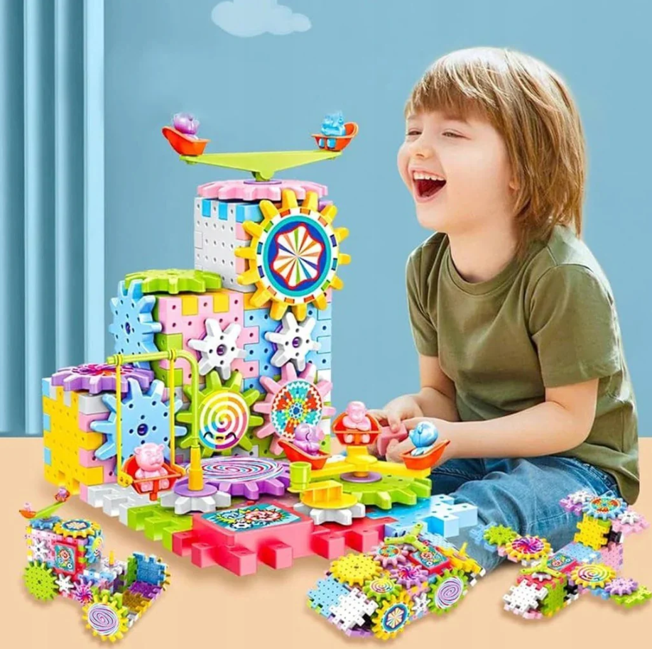Electric 83PCS Building Block Set Diy Toy (Made In China)