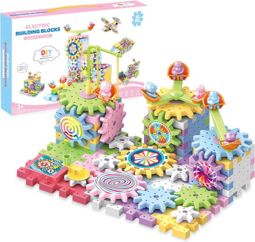 Electric 83PCS Building Block Set Diy Toy (Made In China)